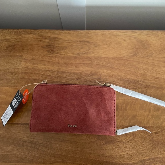 The Sak Multicolor Suede Clutch - Picture 2 of 5